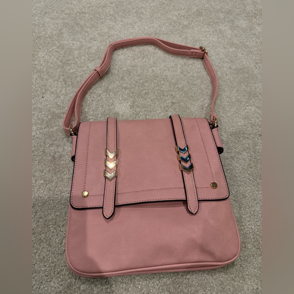 Pink Crossbody Bag